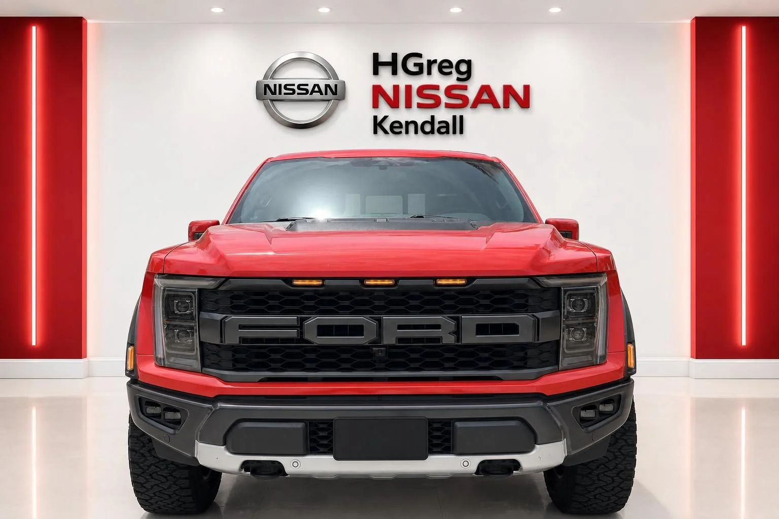 Used 2022 Orange Ford Raptor image 5