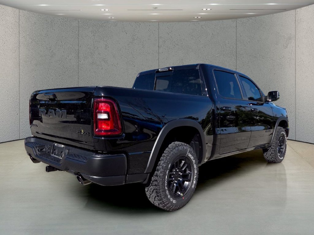 New 2027 Diamond Black Crystal Pearl-Coat Exterior Paint RAM Rebel image 6
