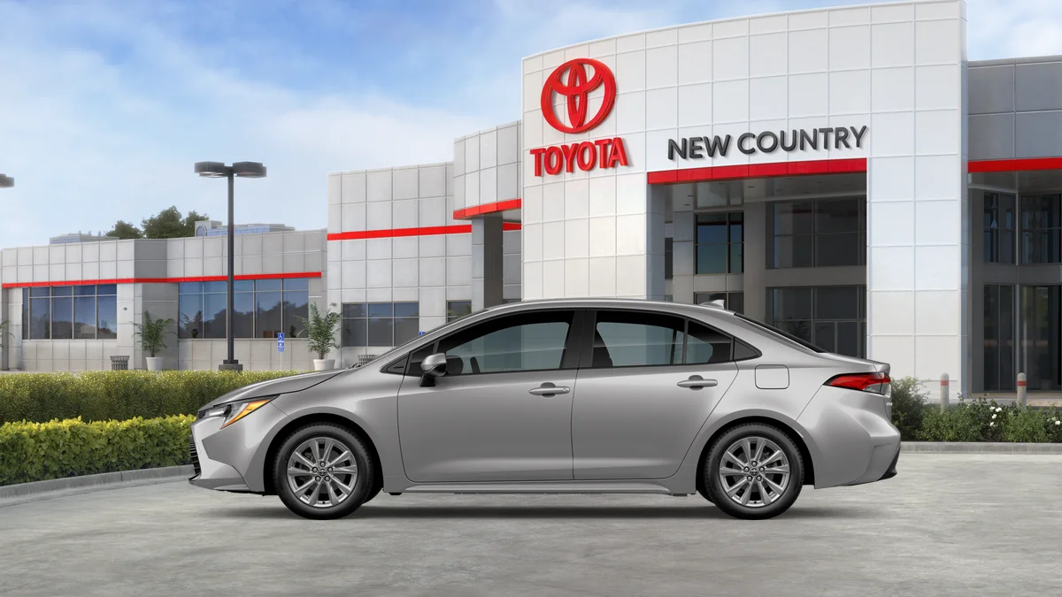 New 2026 Classic Silver Metallic Toyota LE image 4