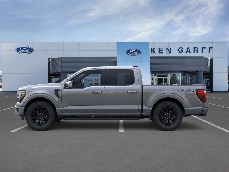 New 2026 Carbonized Gray Metallic Ford LARIAT image 3