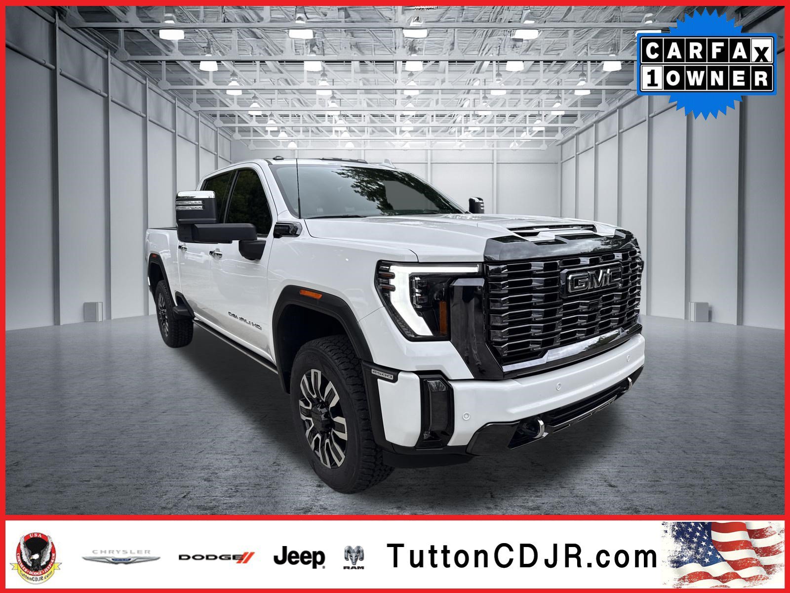 Used 2024 Summit White GMC Denali Ultimate image 1