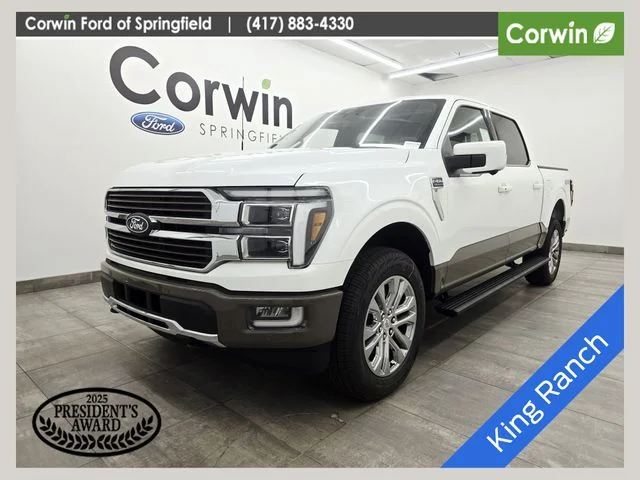 New 2026 Star White Metallic Tri-Coat Ford King Ranch® image 1