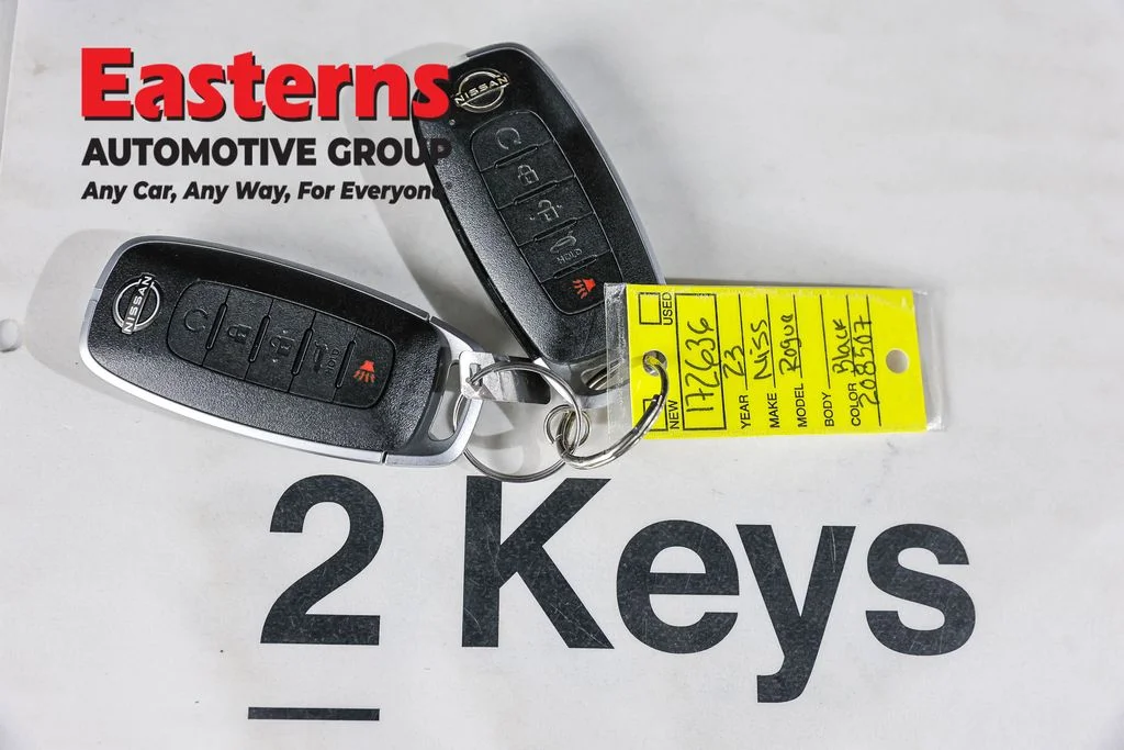 Used 2023 Black Nissan SV image 26