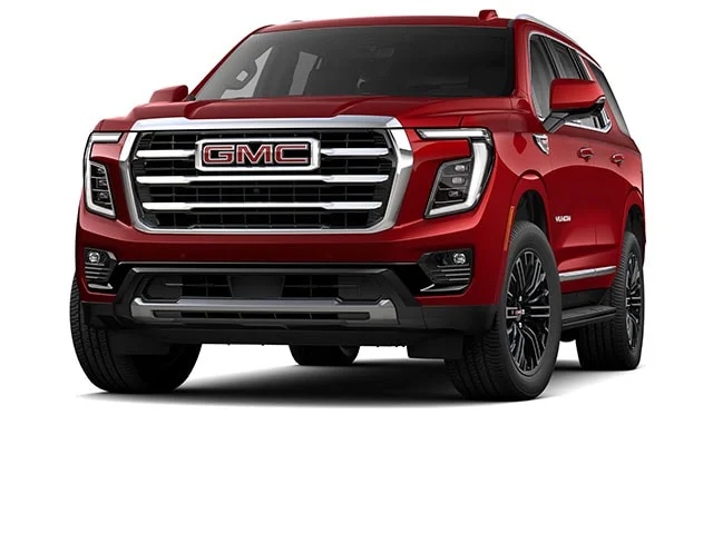 Used 2025 Volcanic Red Tintcoat GMC Elevation image 1