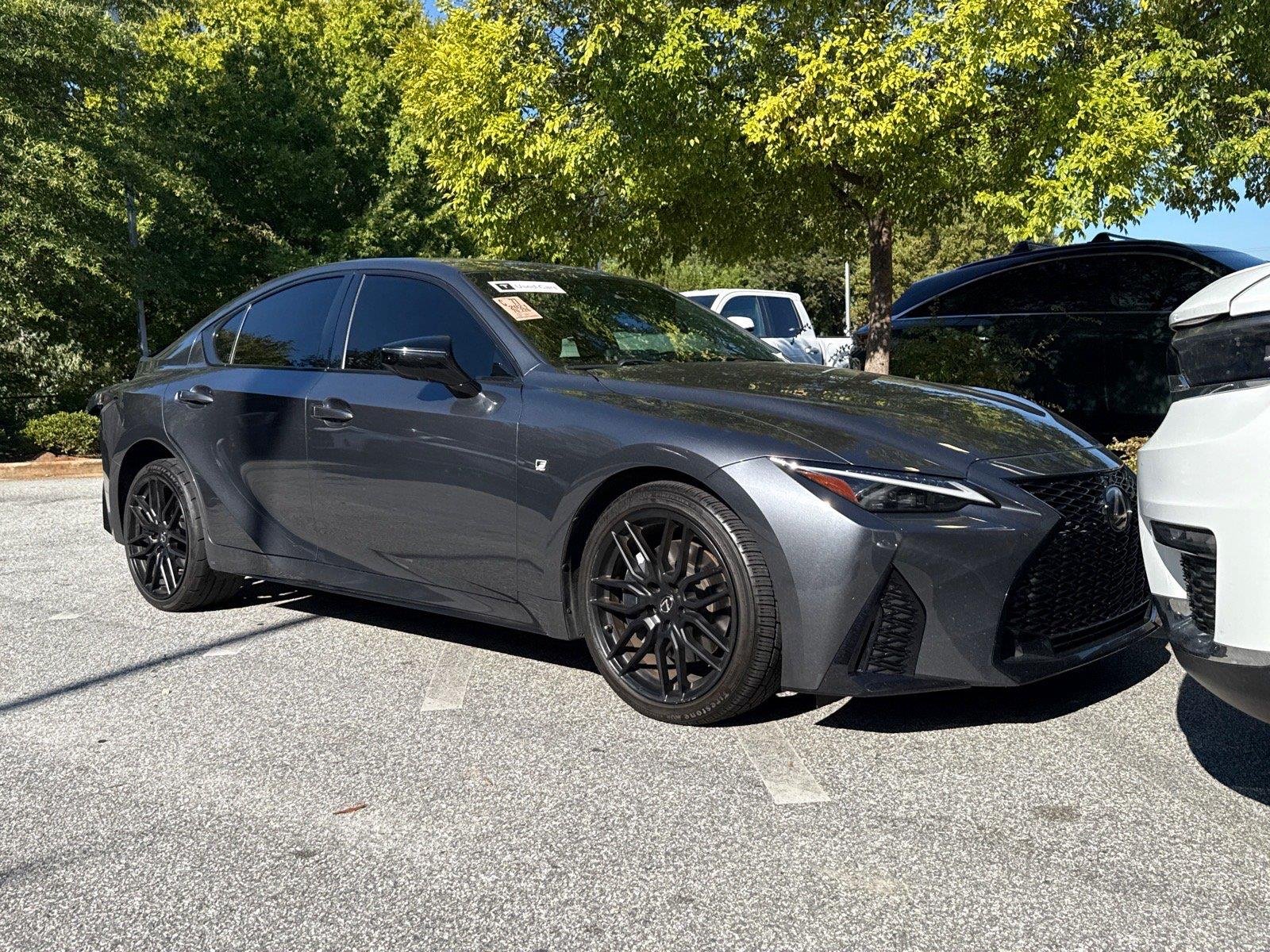Used 2021 Cloudburst Gray Lexus IS 350 F SPORT image 23