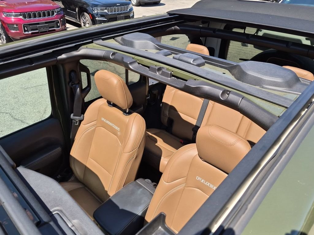 Used 2021 Green Jeep Unlimited Rubicon image 21