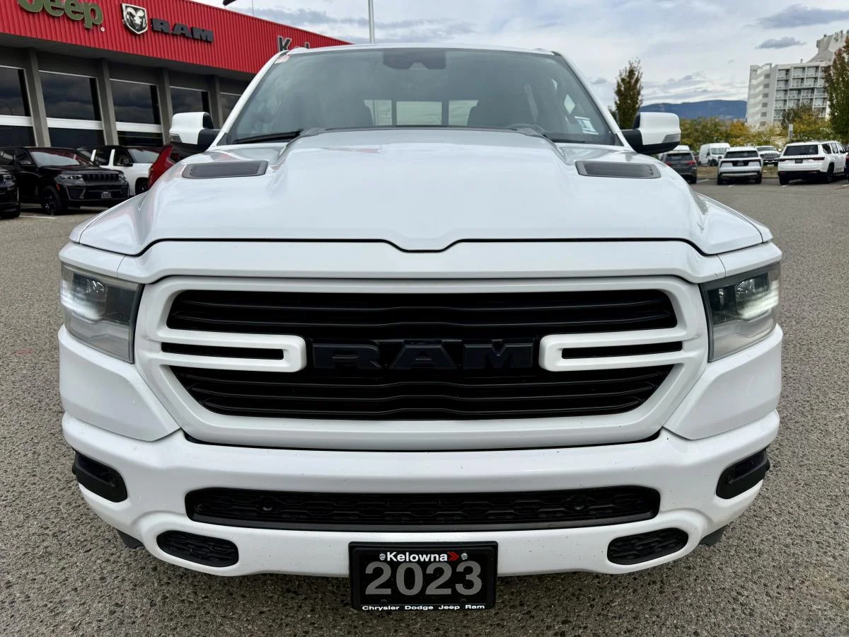 Used 2023 White RAM Sport 4x4 Crew Cab 5
