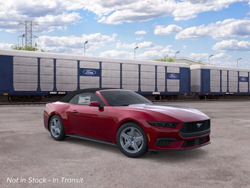 New 2026 Molten Magenta Metallic Tinted Clearcoat Ford EcoBoost® Premium Convertible image 7