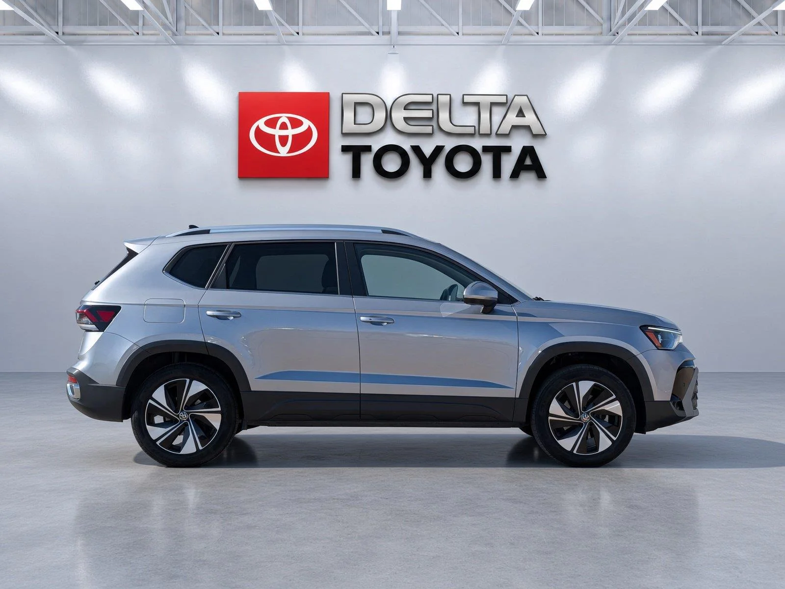Used 2025 Pyrite Silver Metallic Volkswagen SE image 7