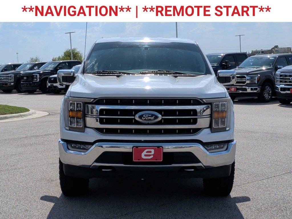 Used 2023 Oxford White Ford Lariat image 2