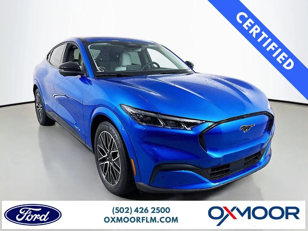 Certified Used 2025 Velocity Blue Metallic Ford Premium image 1