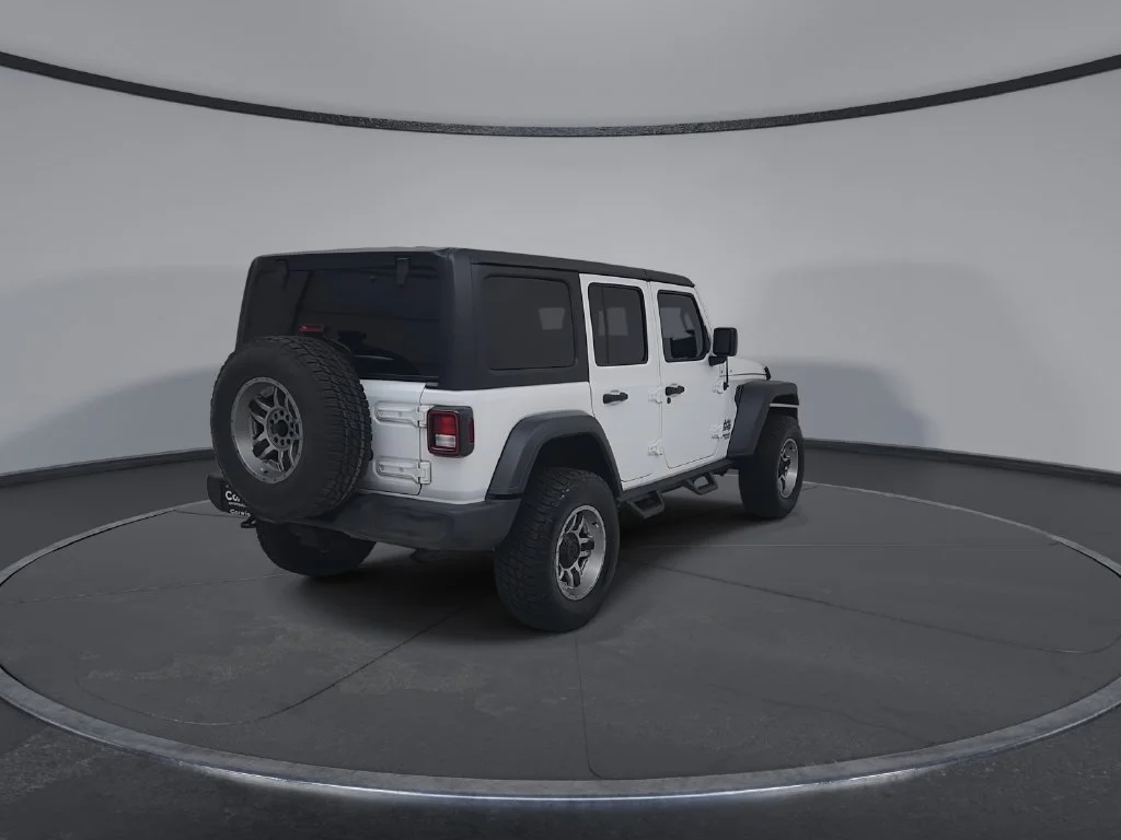 Certified Used 2018 White Jeep Unlimited Sport image 16
