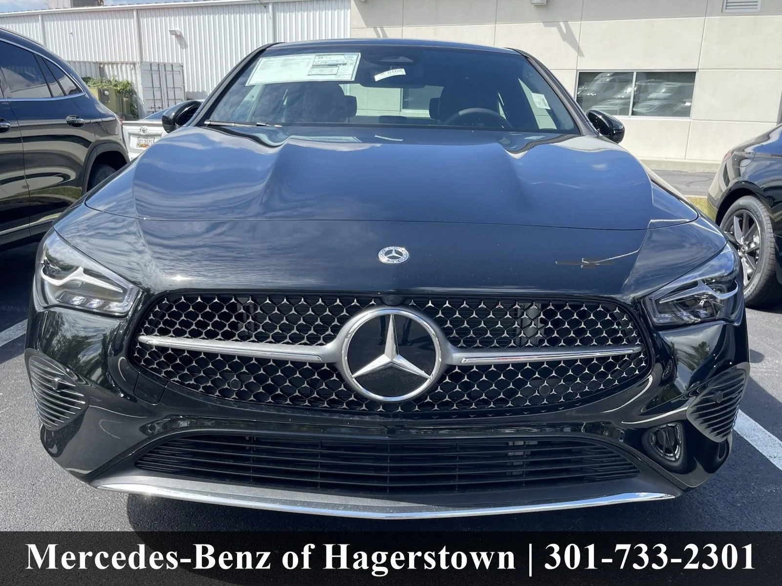 Certified Used 2025 Night Black Mercedes-Benz CLA 250 4MATIC® Coupe image 2