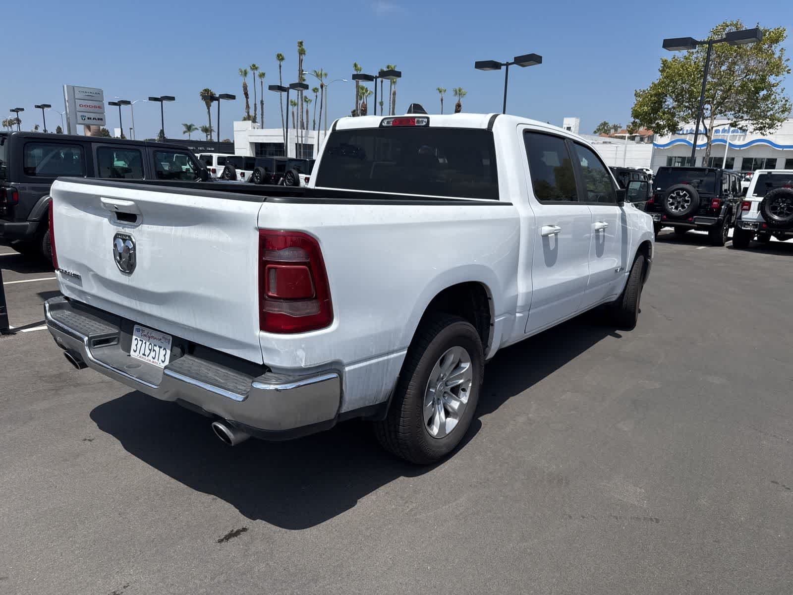 Used 2024 Bright White Clearcoat Ram Laramie image 13