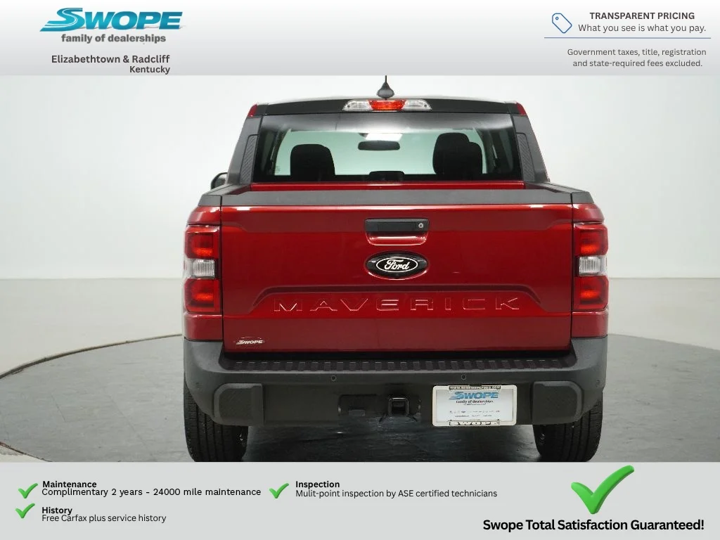 Used 2025 Ruby Red Metallic Ford XLT image 4