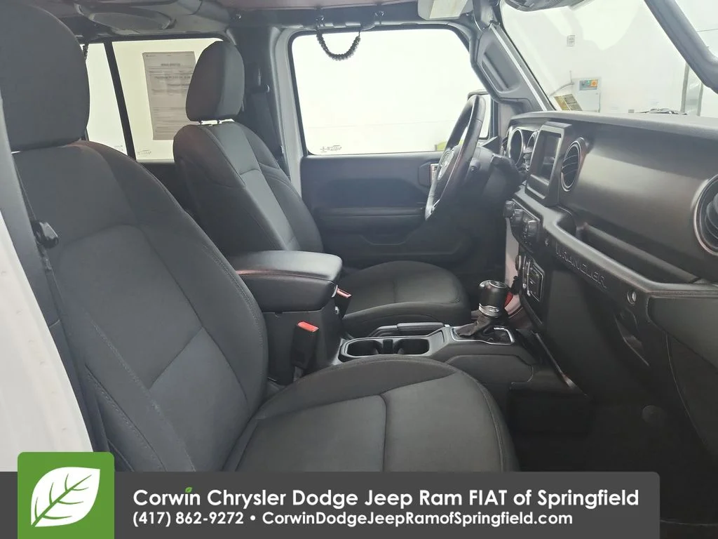 Certified Used 2020 White Jeep Unlimited Sport image 32