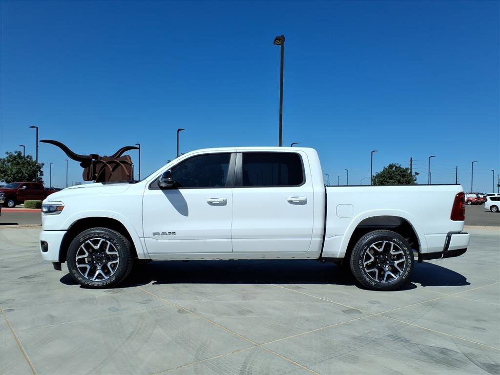 New 2026 Bright White Clear-Coat Exterior Paint RAM Laramie image 3
