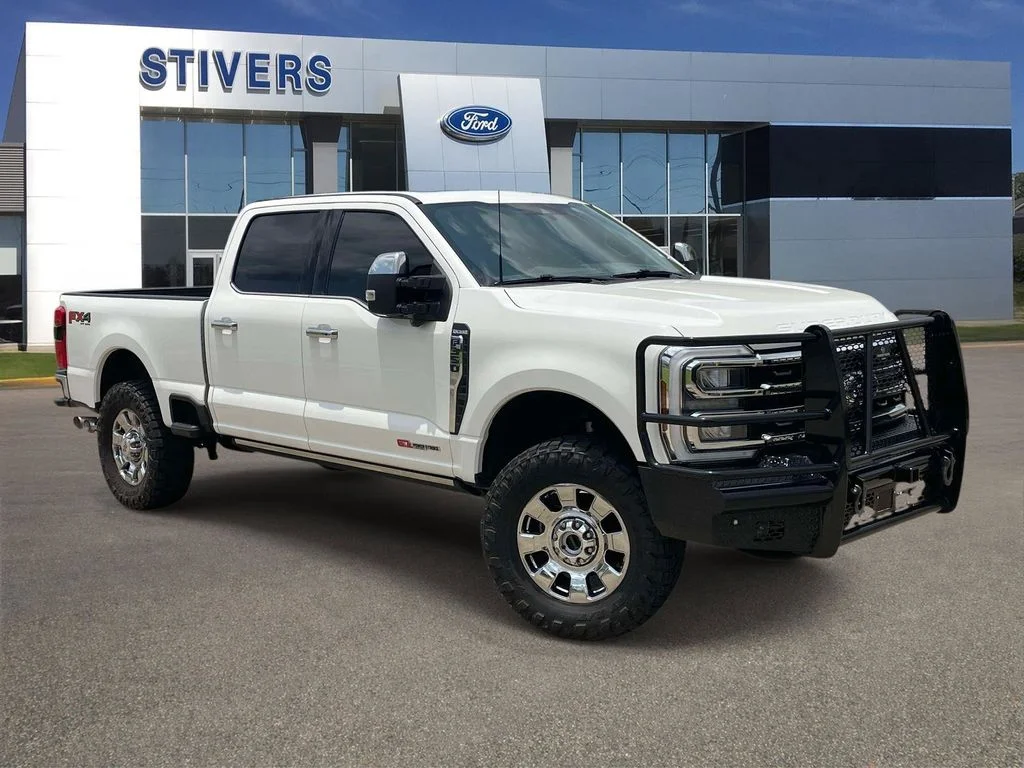 Certified Used 2024 White Ford King Ranch image 1