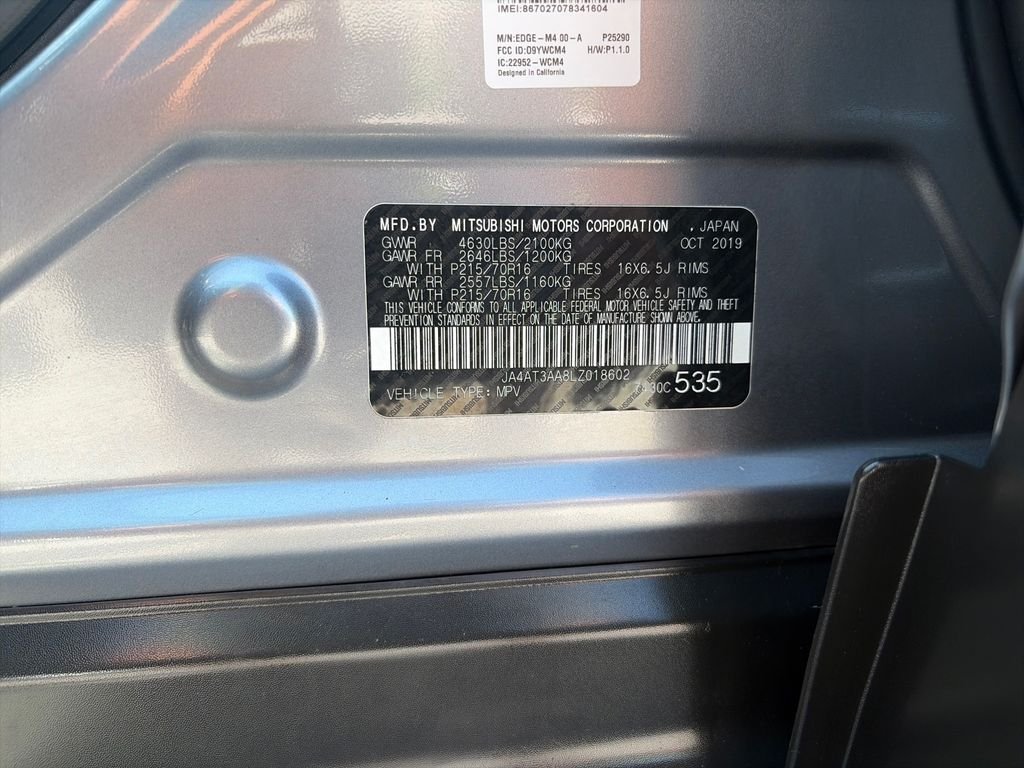 Used 2020 Silver Mitsubishi ES image 26