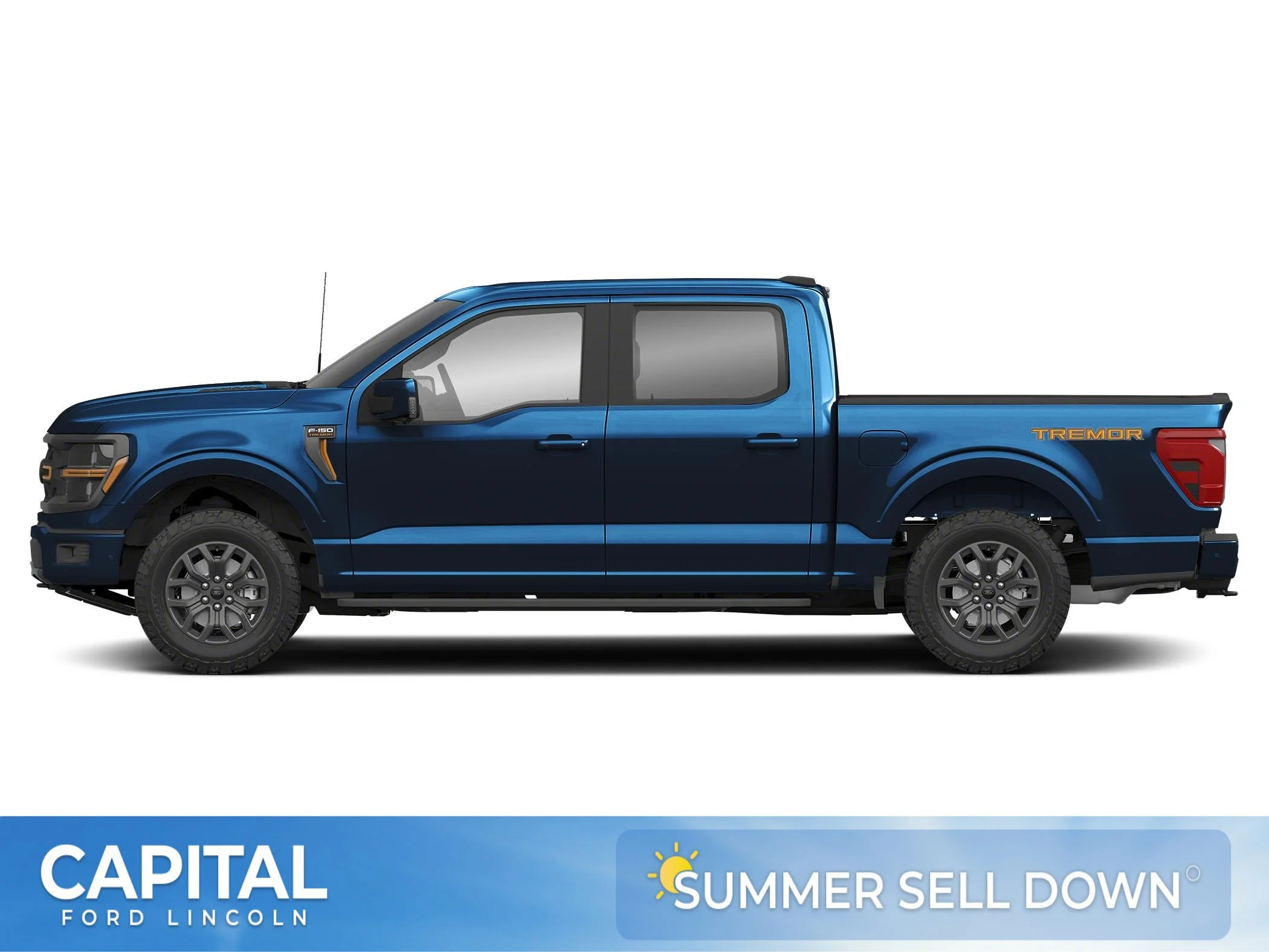 New 2026 Antimatter Blue Metallic Ford Tremor image 1
