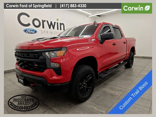 Used 2025 Red Chevrolet Custom Trail Boss image 1