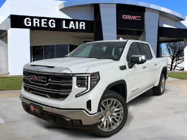 New 2026 White GMC SLT image 1