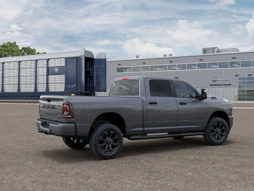 New 2026 Ceramic Gray Clear-Coat Exterior Paint RAM Big Horn image 4