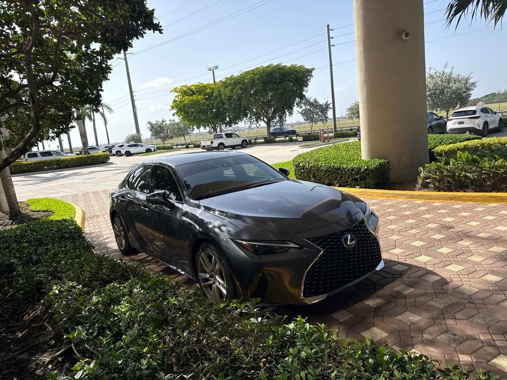 Used 2023 CLOUDBURST GRAY Lexus IS 300 image 5