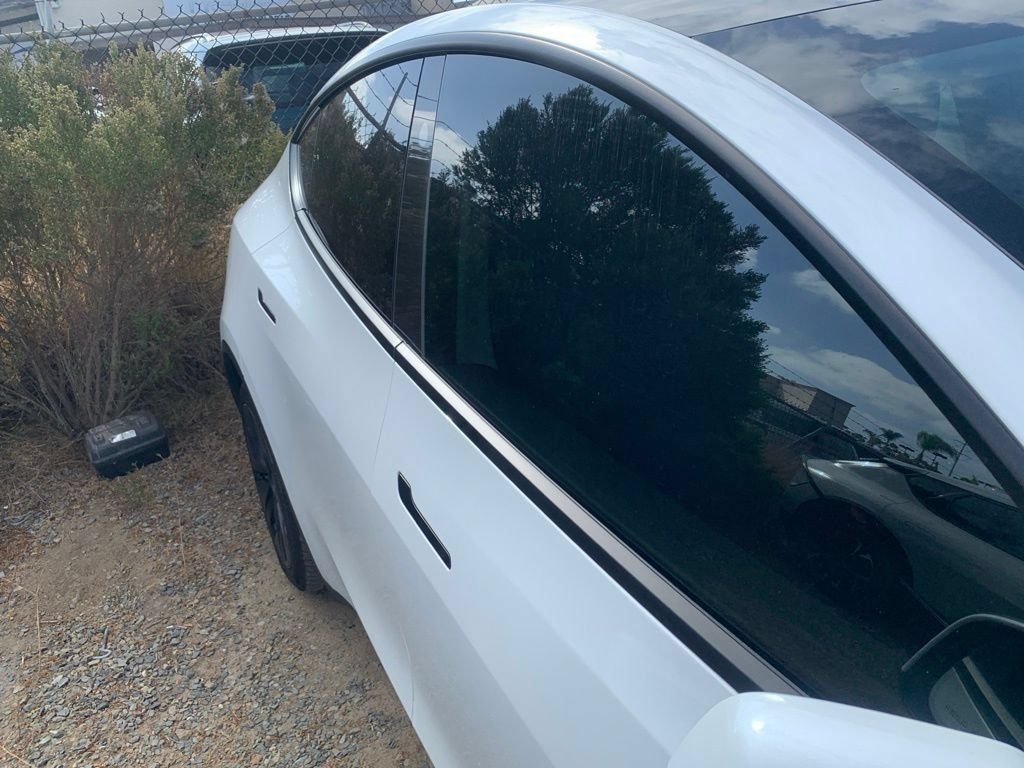 Used 2024 Pearl White Multi-Coat Tesla Long Range image 5