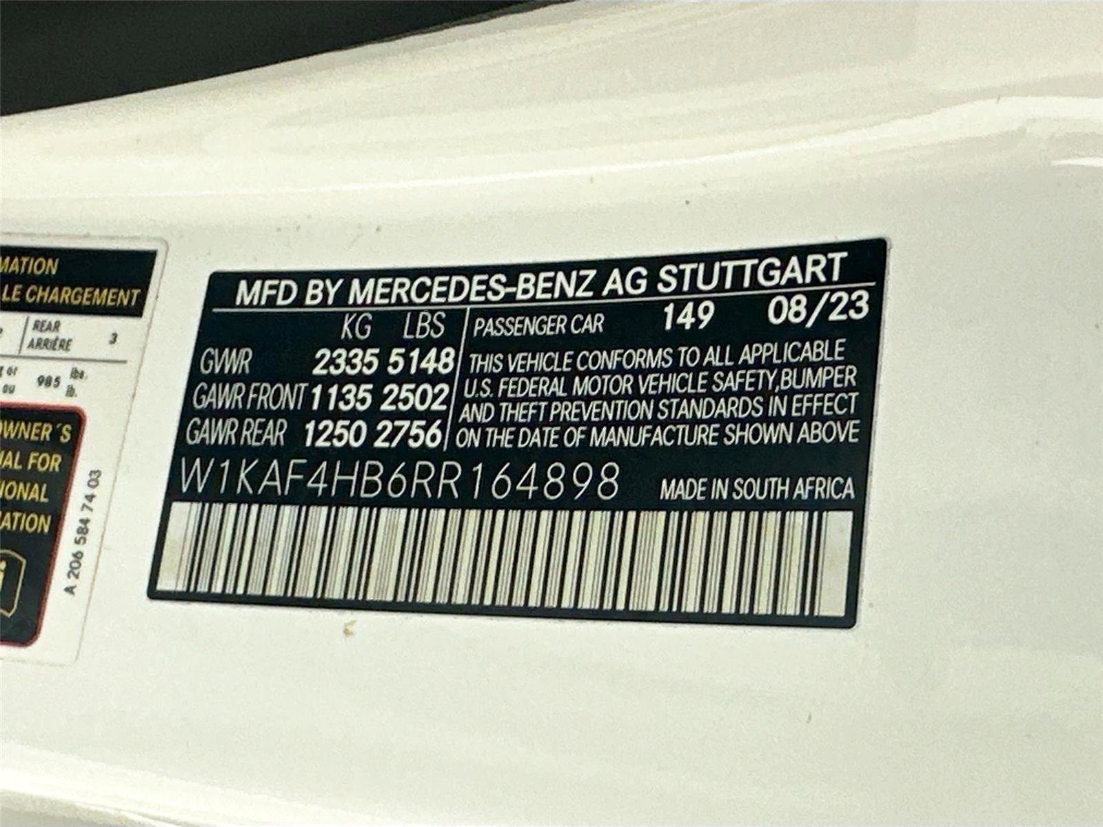 Used 2024 Polar White Mercedes-Benz C 300 image 6