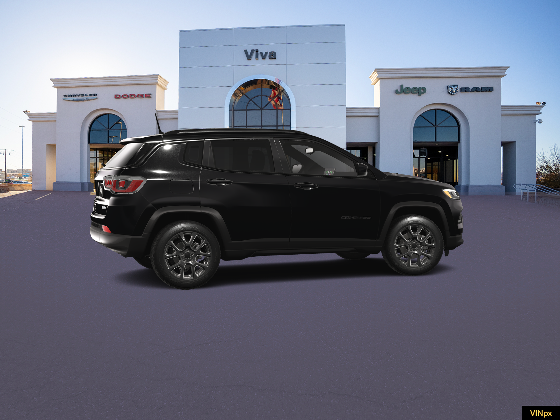 New 2026 Diamond Black Crystal Pearl-Coat Exterior Paint Jeep Latitude image 15
