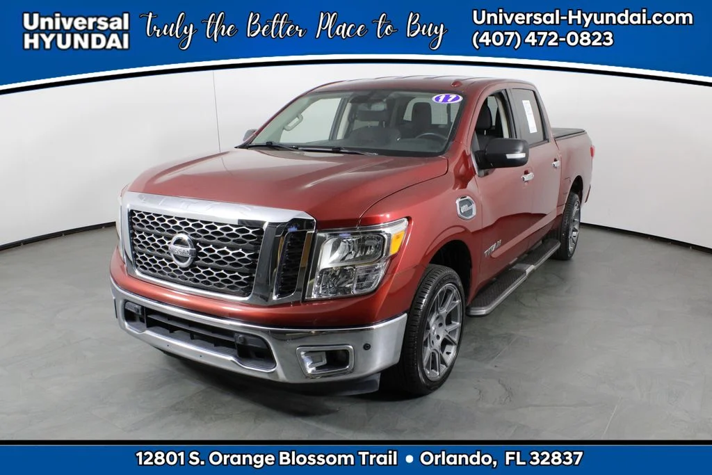 Used 2017 Red Nissan SV image 1