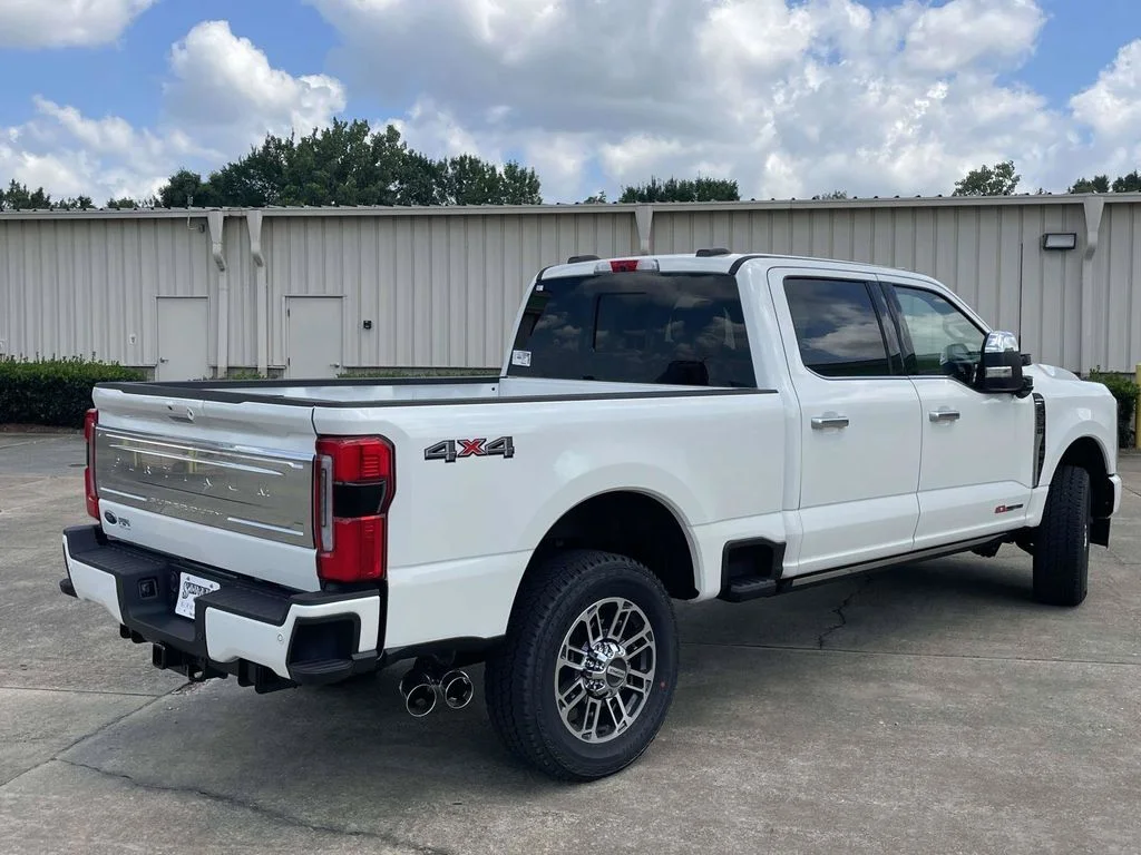 New 2026 White Ford Platinum image 3