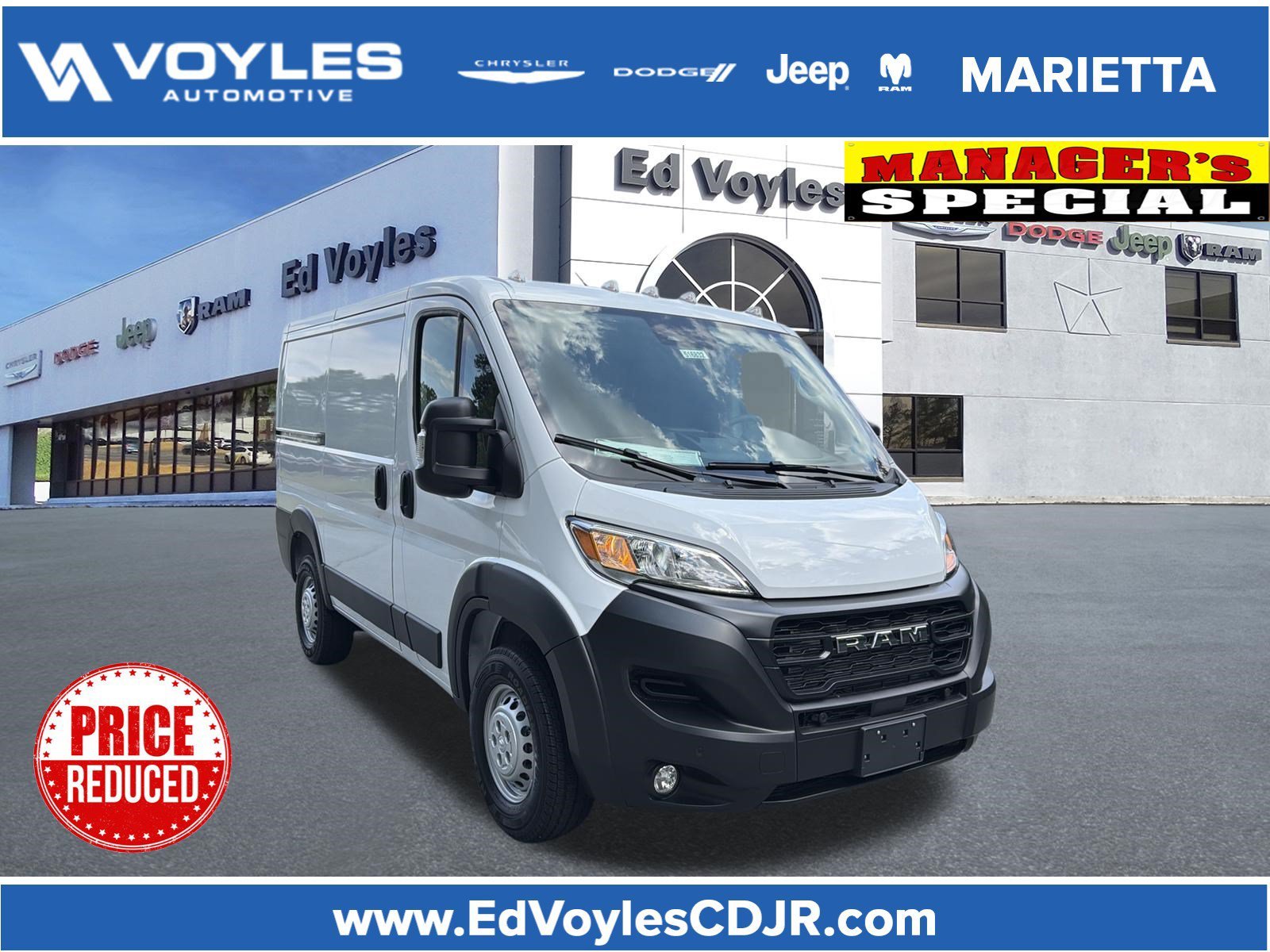 2026 RAM ProMaster Cargo Van