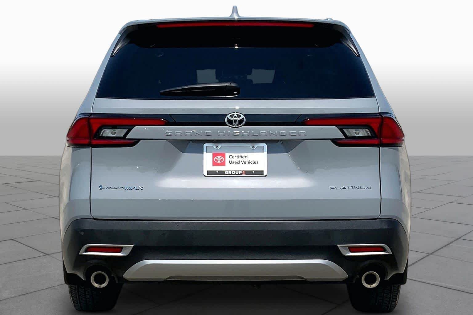 Certified Used 2025 Cement Toyota Hybrid MAX Platinum image 5