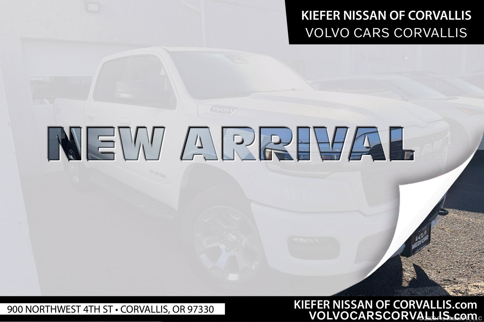 Used 2025 Bright White Clearcoat Ram Big Horn image 1