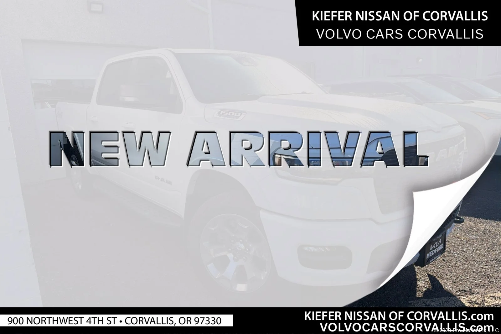 Used 2025 Bright White Clearcoat Ram Big Horn image 1