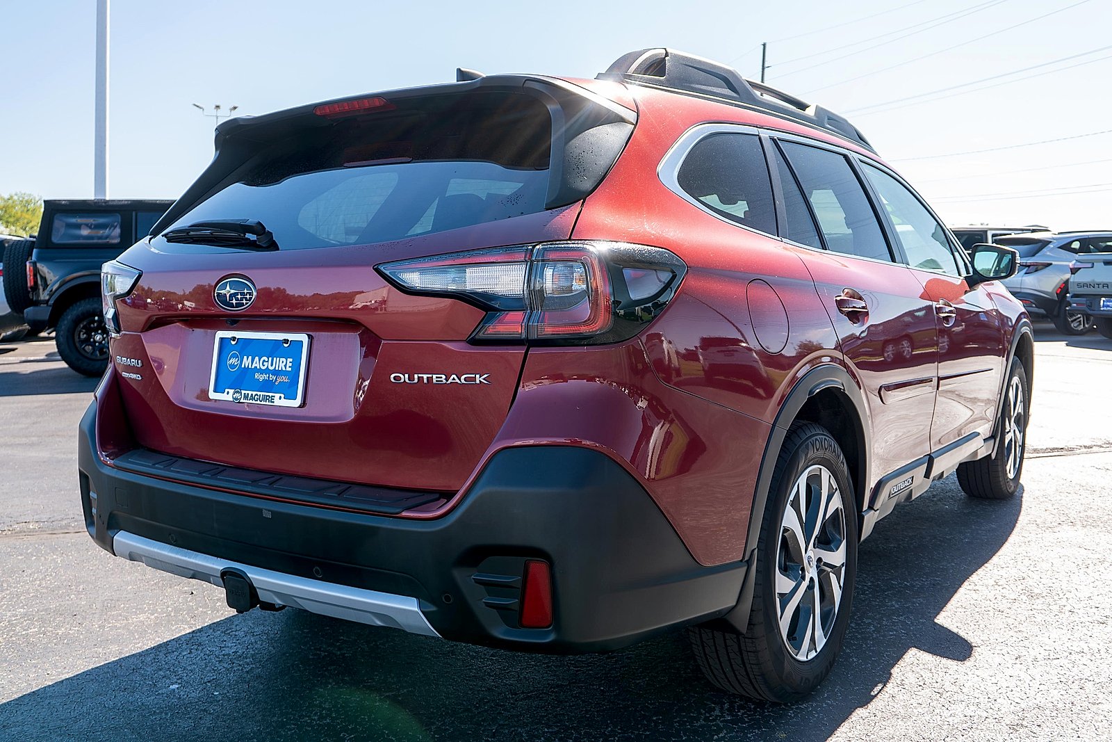 Used 2022 Crimson Red Pearl Subaru Limited image 6