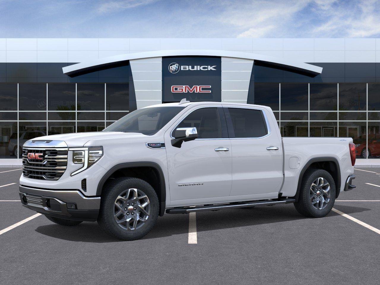 New 2026 Summit White GMC SLT image 2
