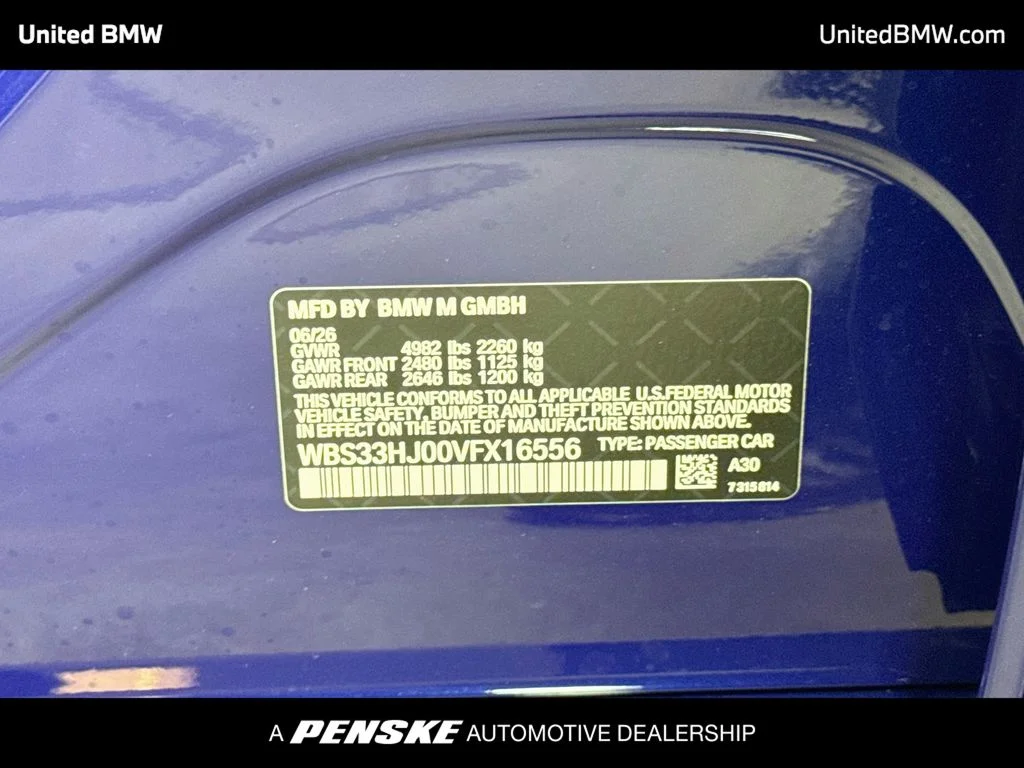 New 2027 Interlagos Blue Metallic BMW Competition image 21