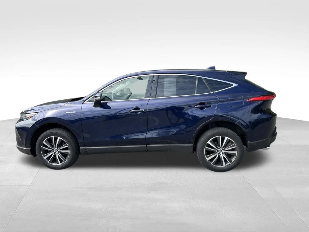 Used 2021 Blue Toyota LE image 2