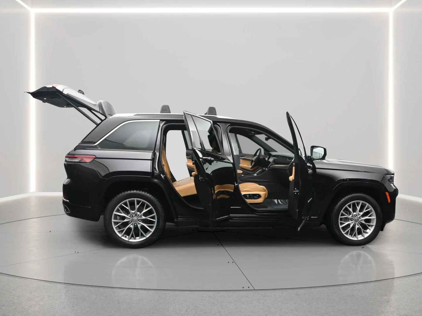 Used 2022 Ember Pearlcoat Jeep Summit image 13