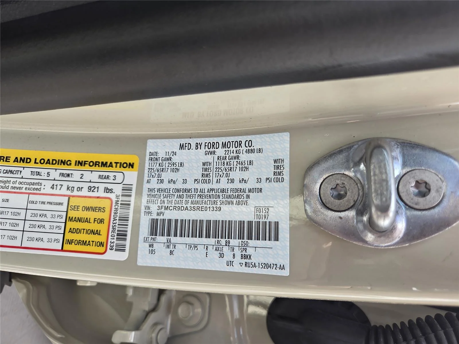 Used 2025 Desert Sand Ford Badlands image 34