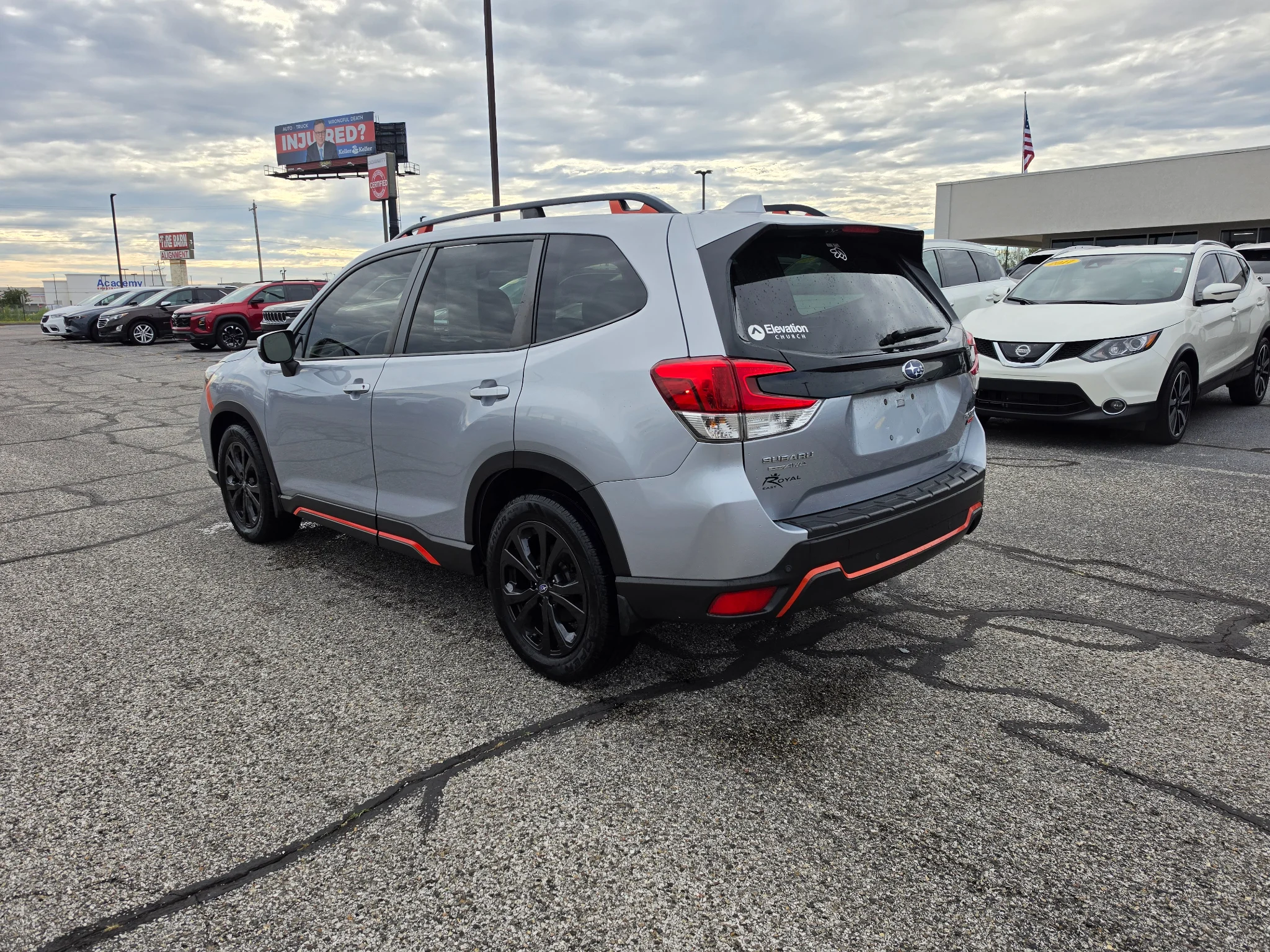 Used 2020 Ice Silver Metallic Subaru Sport image 8