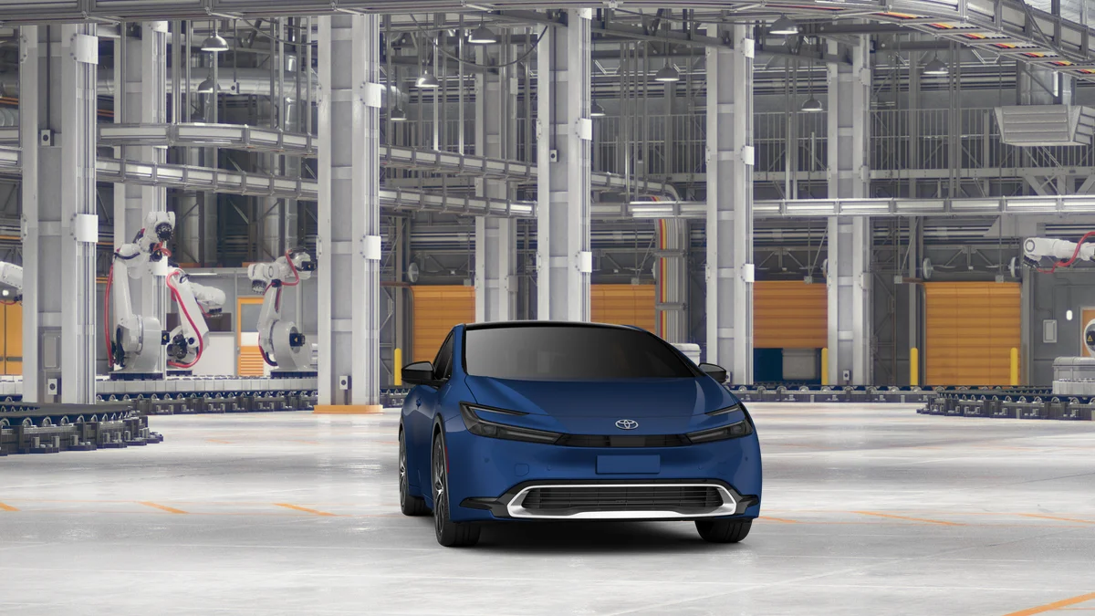 New 2027 Reservoir Blue Toyota XLE image 16