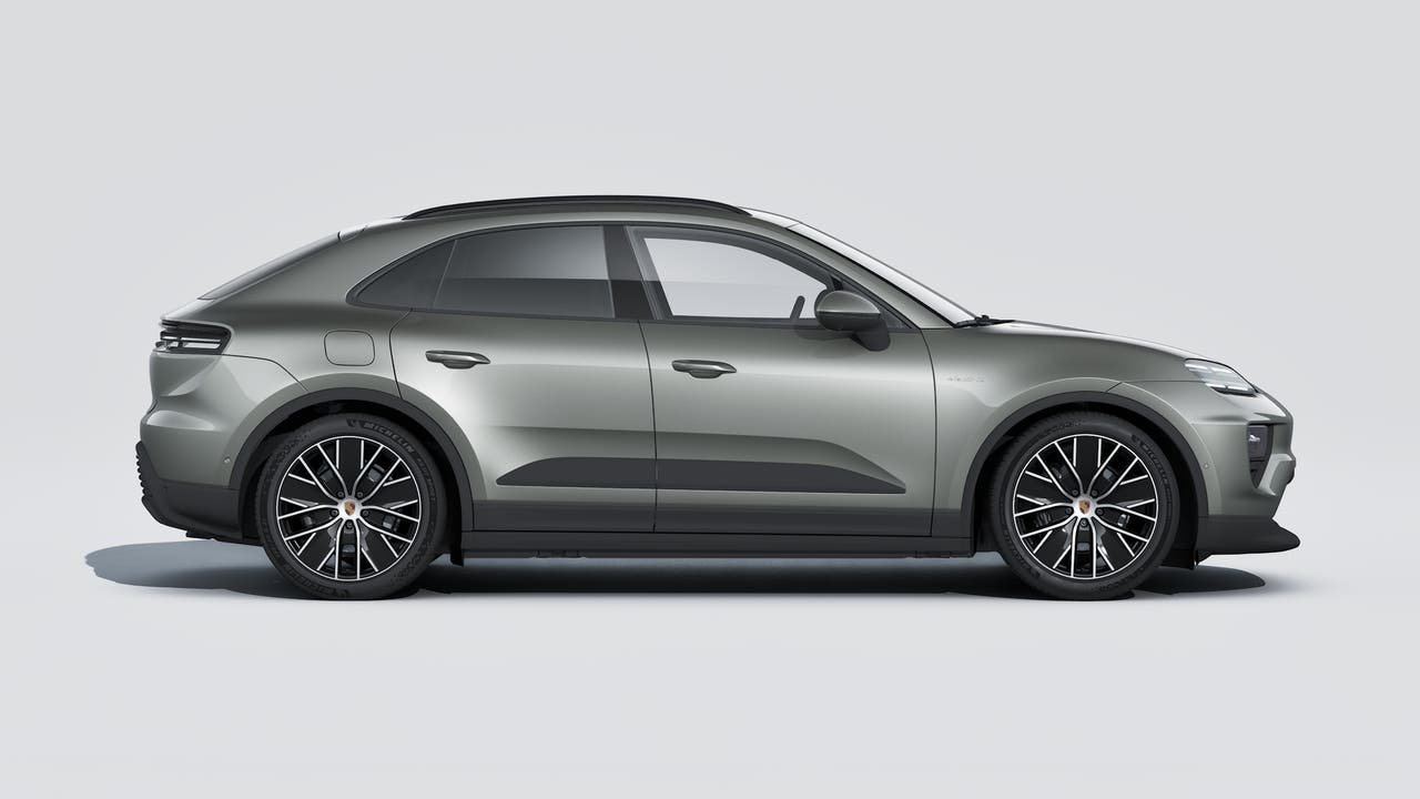 New 2026 Aventurine Green Metallic Porsche Electric image 6