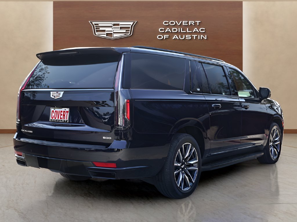 Used 2021 DARK MOON BLUE METALLIC Cadillac Sport image 4