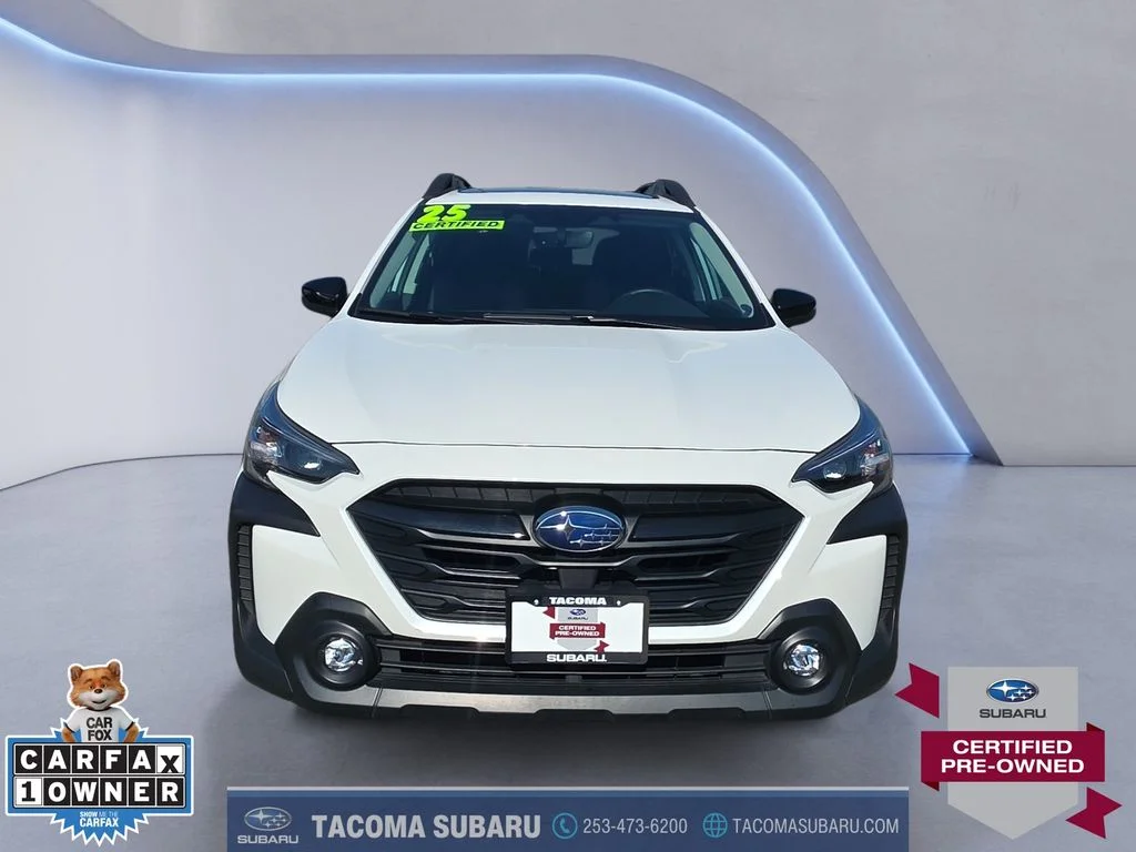 Certified Used 2025 White Subaru Onyx Edition image 8