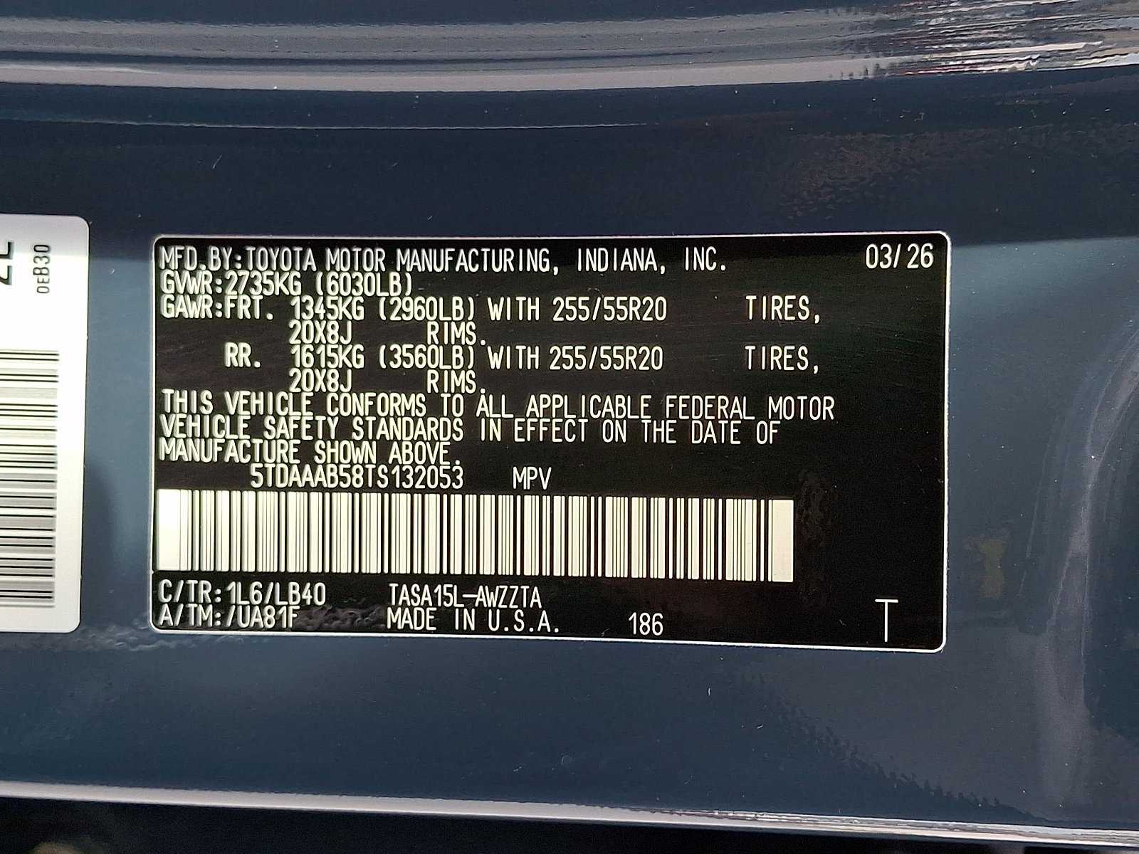 Certified Used 2026 STORM CLOUD Toyota Platinum image 50
