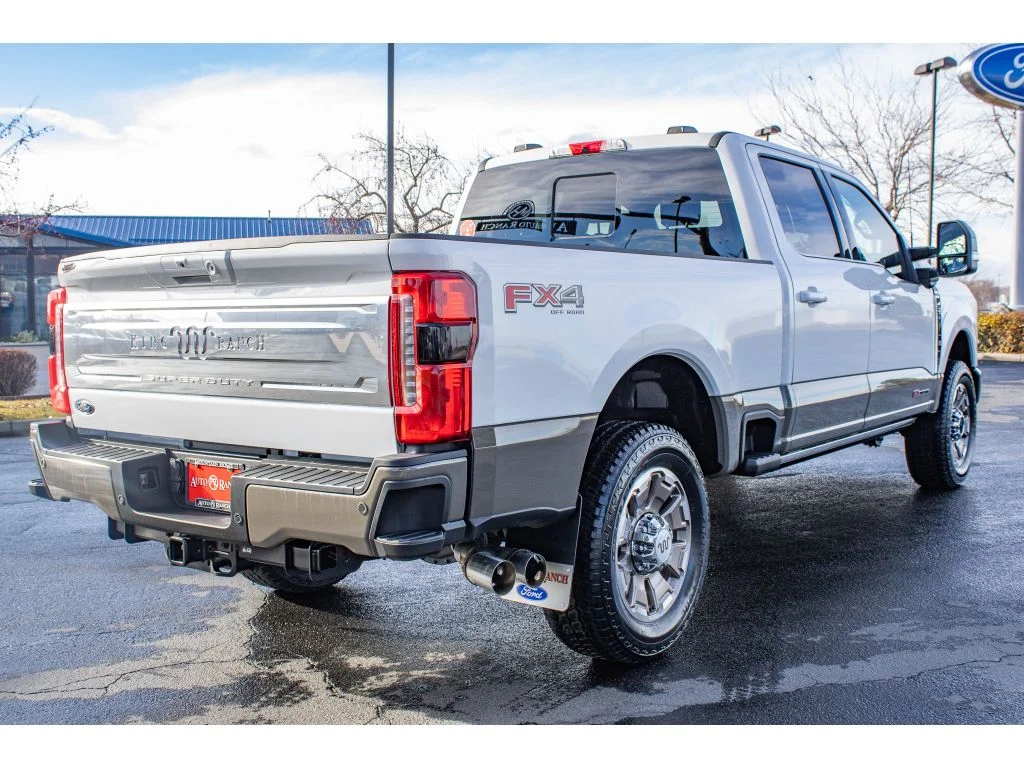 New 2026 Star White Metallic Tri-Coat Ford King Ranch image 7